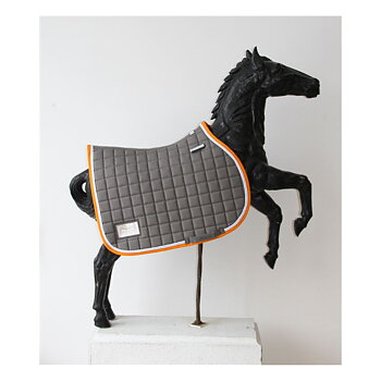 Saddle Pad Showjumping Rider by Horse Sensitive Steel Grey