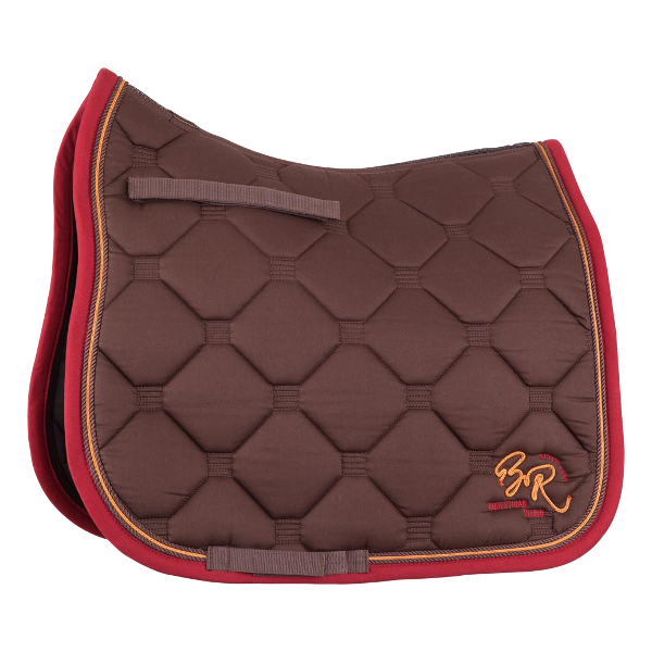 Dressage Saddle Pad BR Bieman de Haas Passion Thebe Coffee