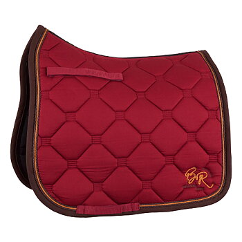 Dressage Saddle Pad BR Bieman de Haas Thebe Cranberry