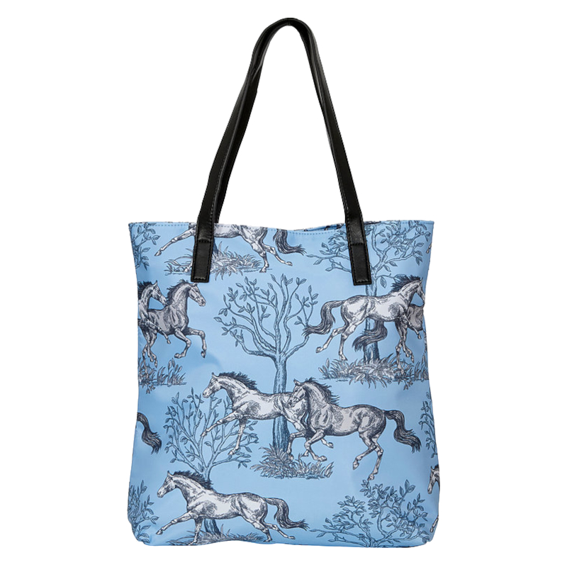 Tote Bag AWST Intl Blue Toile - 2