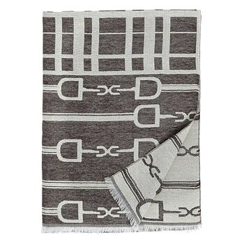 Sjal AWST Intl Snaffle Bits Brun/Beige