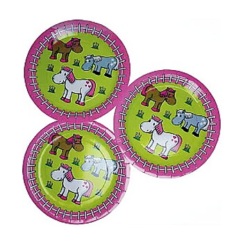 Paper Plates Grays 1922 Pony Party 8-pack
