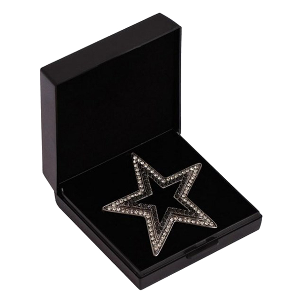 Plastrongnål SD Design I'm A Star Black Diamond