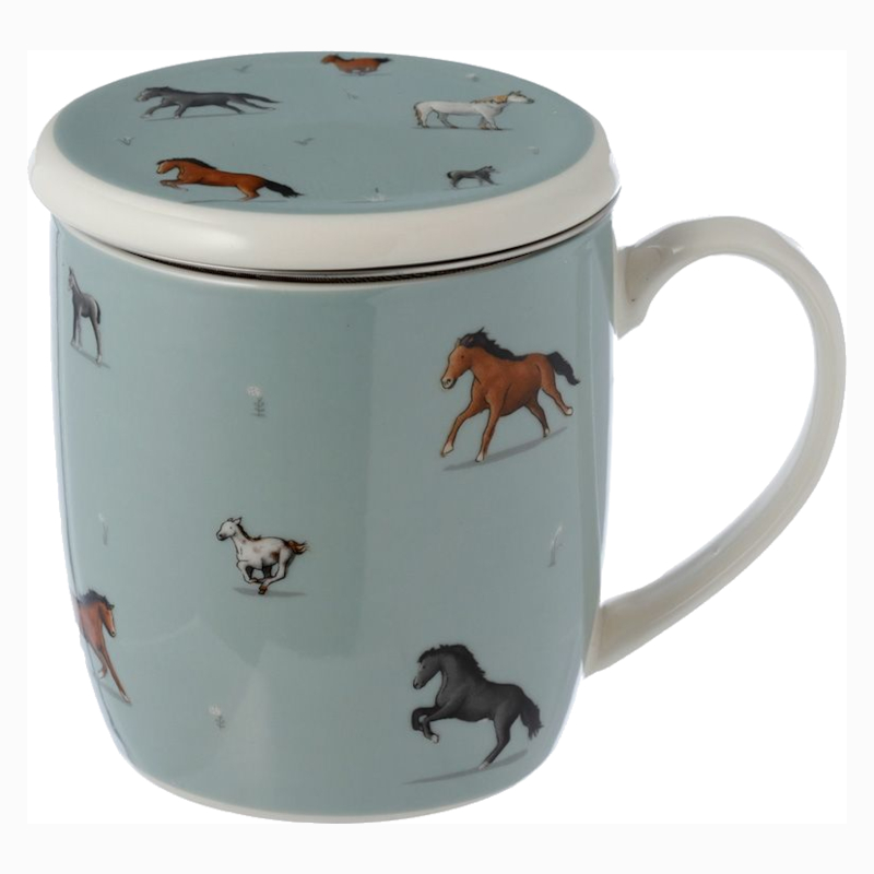 Mugg Med Tesil Willow Farm Häst