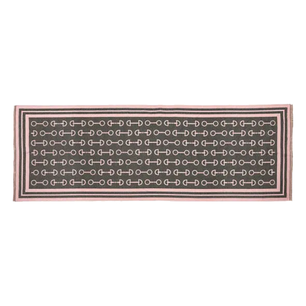 Shawl AWST Intl Snaffle Bits Grey/Pink - 3