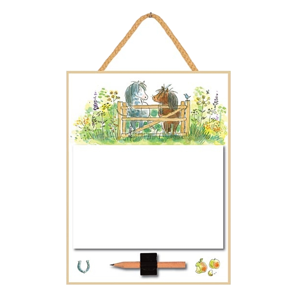 Wall Notes Padblocks Horse Motif Happy Horses