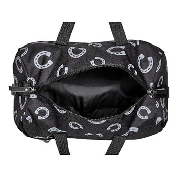 Duffle Bag AWST Intl Horse Motif Galloping Horse Mauve