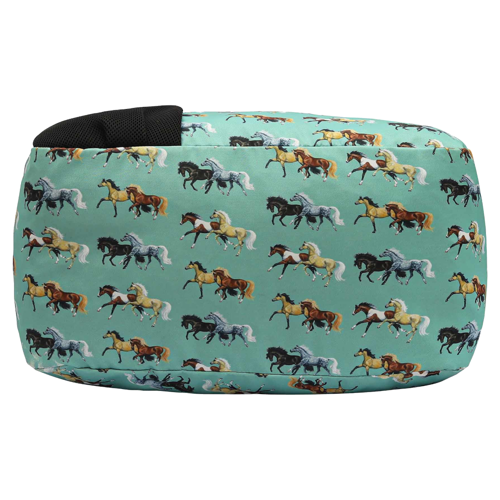 Duffle Bag AWST Intl Horse Pairs Green - 5