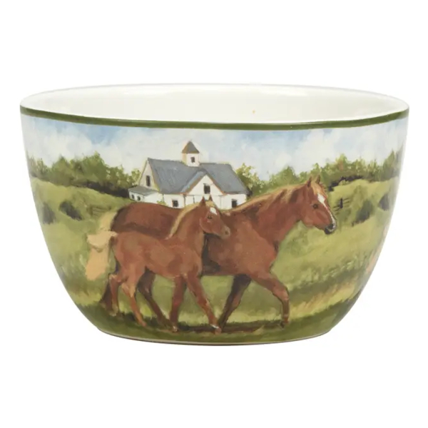 Skål Certified International Hästmotiv Mare And Foal