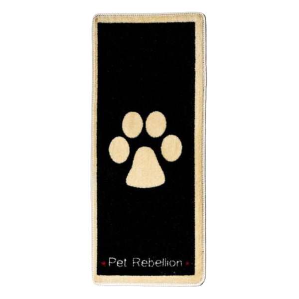 Hallmatta Pet Rebellion Stop Muddy Paws Svart 