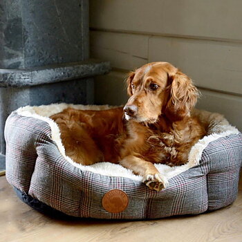 Dog Bed Country Pet Tweed