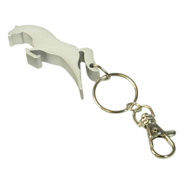 Keyring Happy Ross Horse Silver Coloured