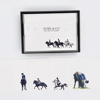 Korrespondenskort I Ask Susel & Co Pony Club 20-pack