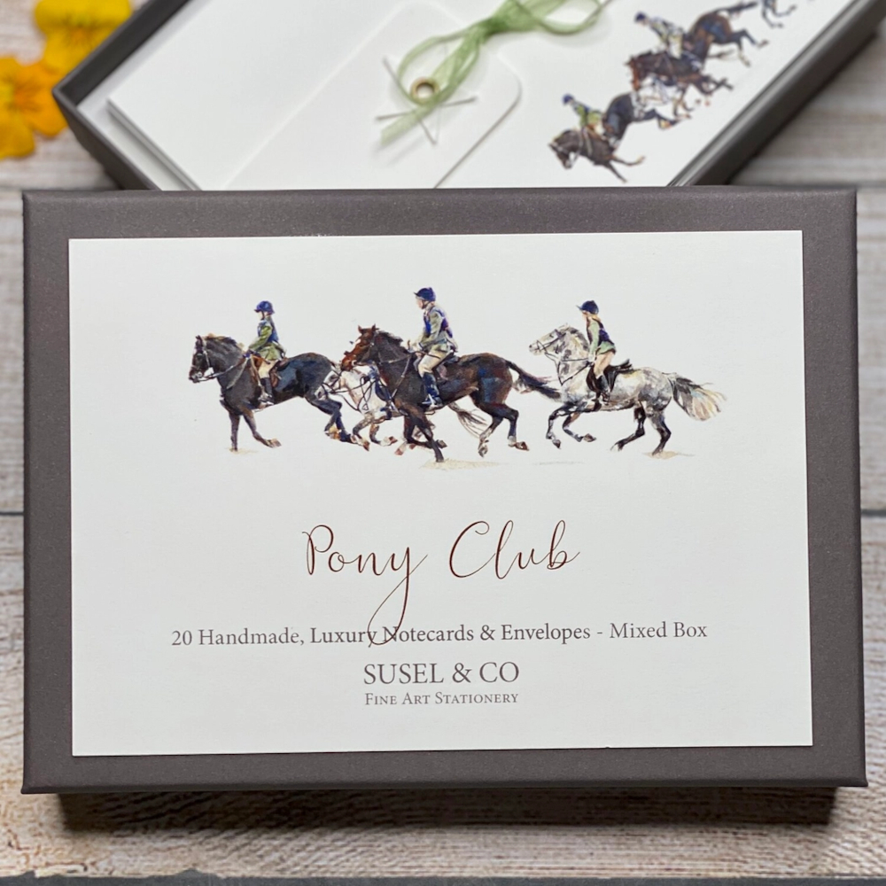 Korrespondenskort I Ask Susel & Co Pony Club 20-pack