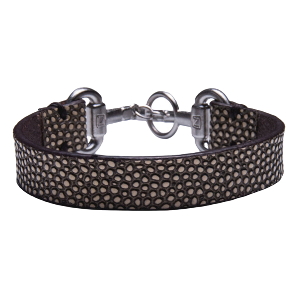 Armband Noble Equestrian Snaffle Bit Vit