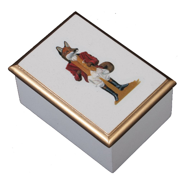 Förvaringsask Anthony Steuart Rävjaktsmotiv Reynard The Fox