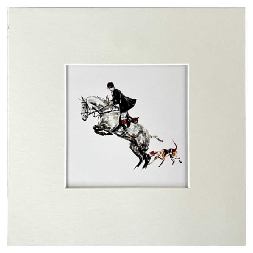 Art Print Susel & Co Horse Motif Flight Path