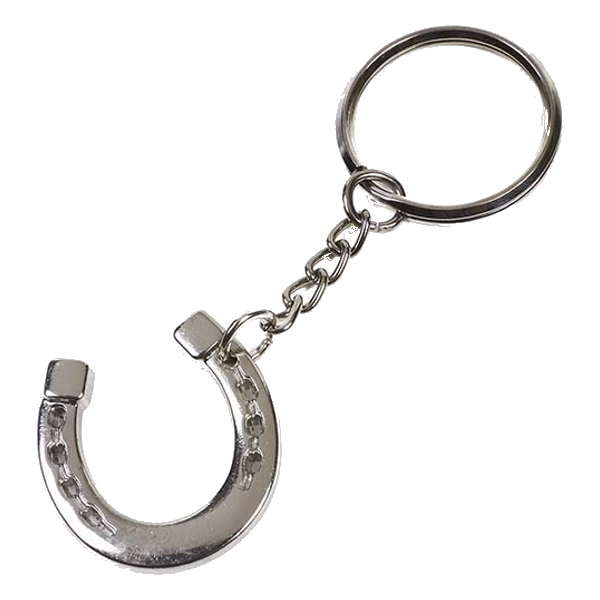 Key Ring Elico Horse Shoe Silver