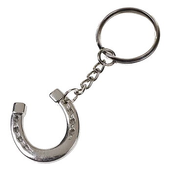 Key Ring Elico Horse Shoe Silver