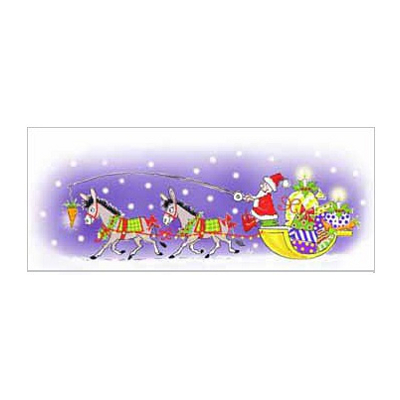 Julkort Grays 1922 Dashing Through The Snow 10-Pack