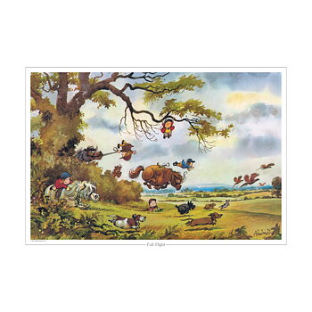 Konsttryck Thelwell Full Flight