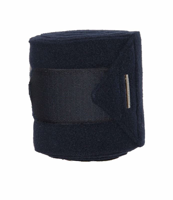 Fleece Bandages Rider By Horse Black