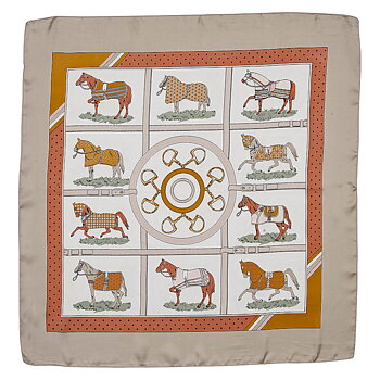 Scarf Harrys Horse Myrtle Beige