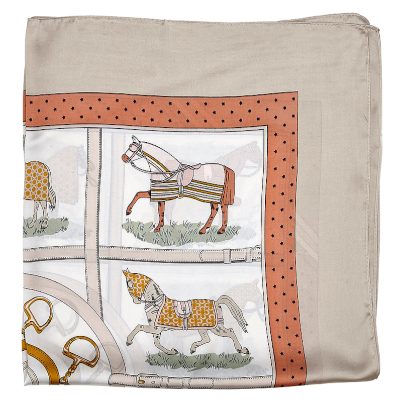 Scarf Harrys Horse Myrtle Beige - 2