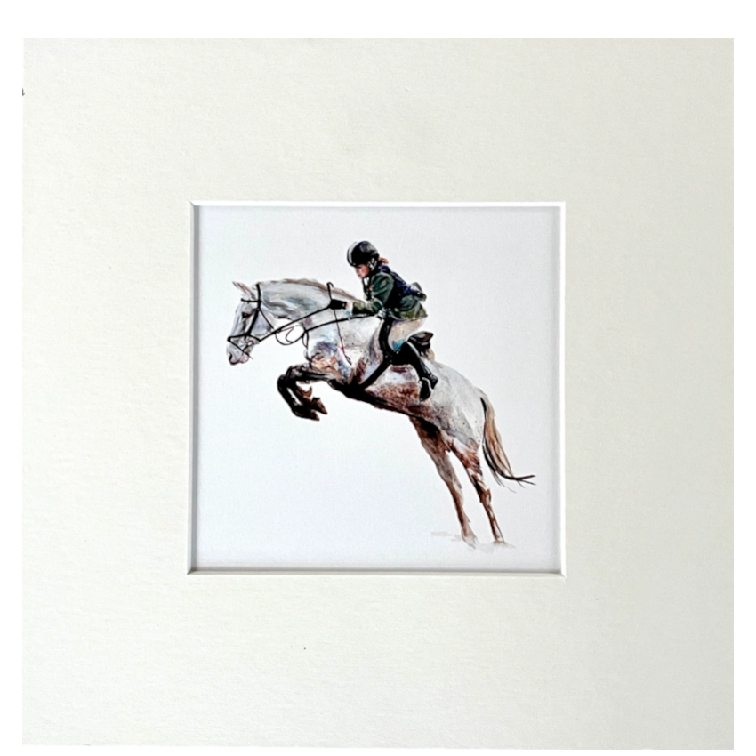 Art Print Susel & Co Horse Motif Puissance