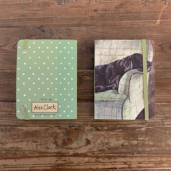 Anteckningsbok A6 Alex Clark Hundmotiv Buddy 
