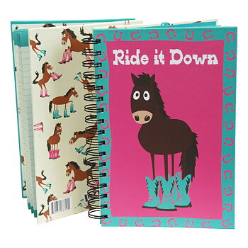 Anteckningsbok Lazy One Hästmotiv Ride It Down