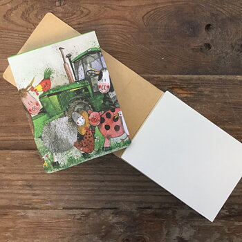 Sticky Notes Alex Clark Big Green Tractor