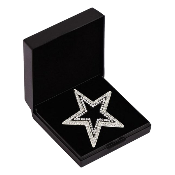Plastrongnål SD Design I'm A Star Crystal