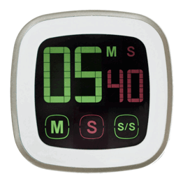 Timer med touchskärm