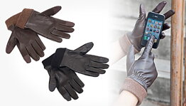 Fårskinnhandskar med touch
