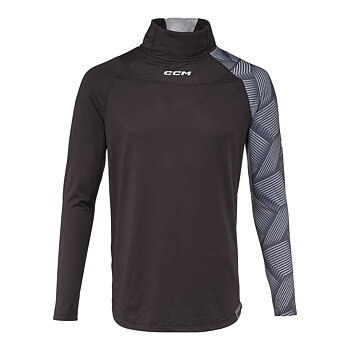 CCM Base Layer Neck Guard Shirt - Sr
