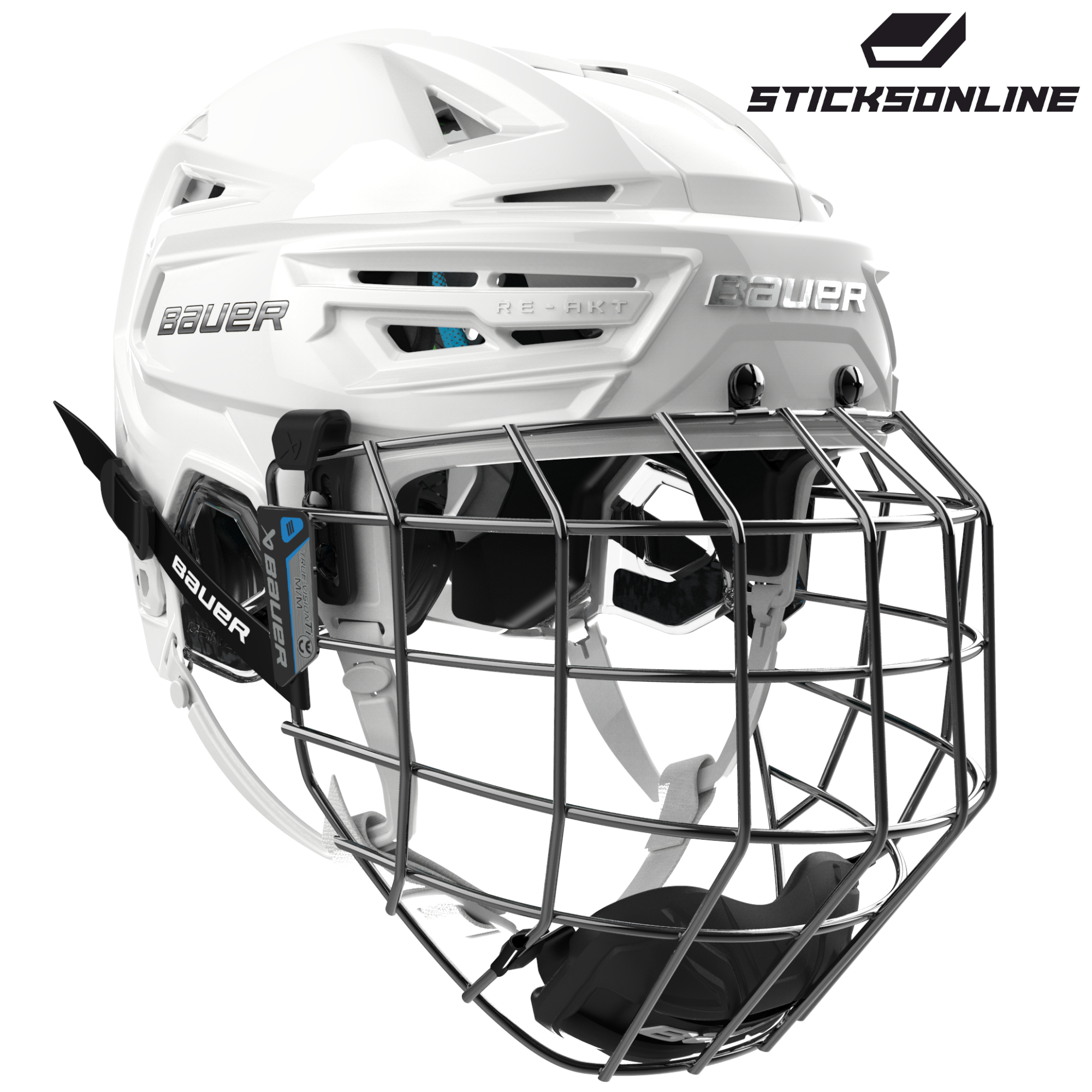 Bauer Re-akt 155 Ishockeyhjälm Combo - 2