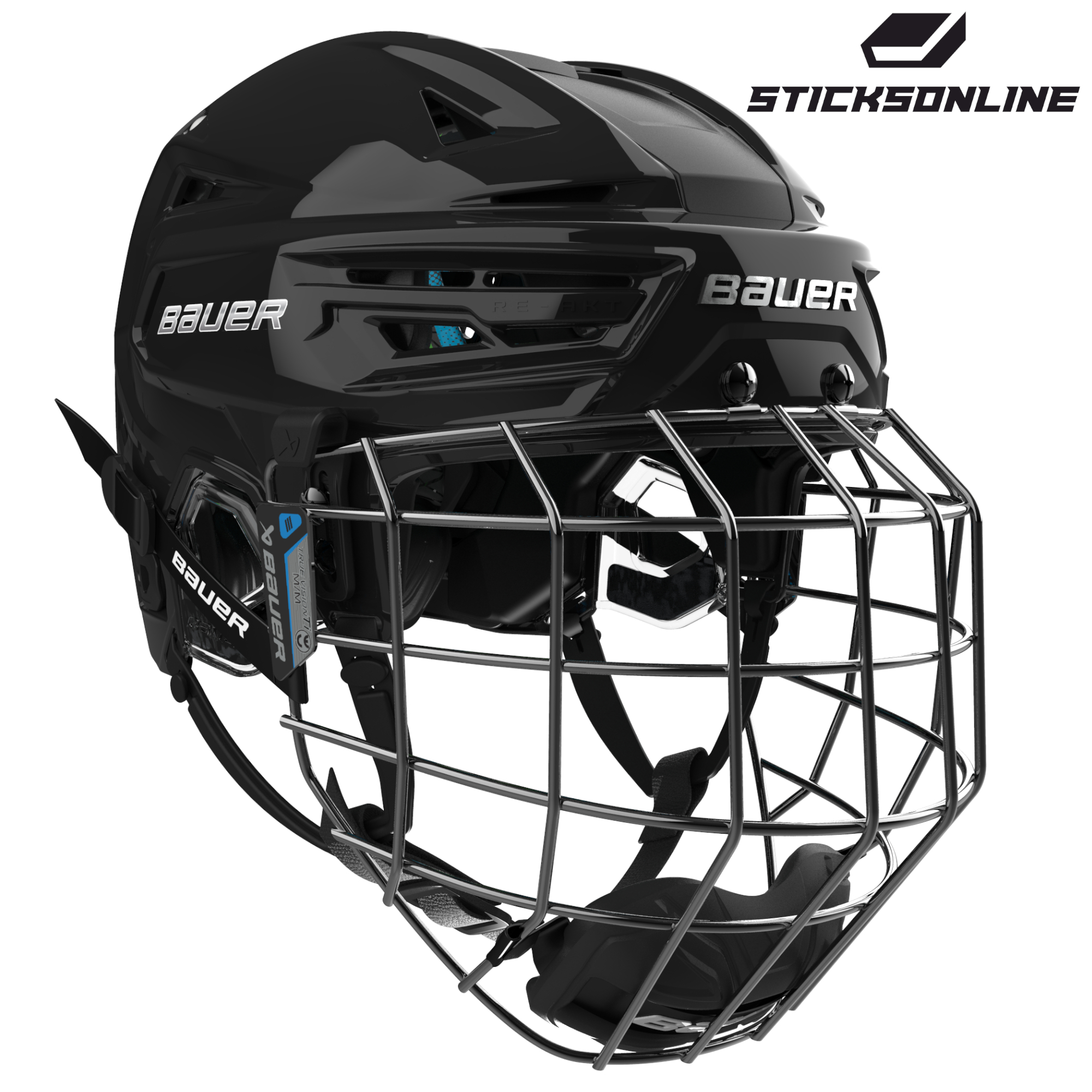 Bauer Re-akt 155 Ishockeyhjälm Combo