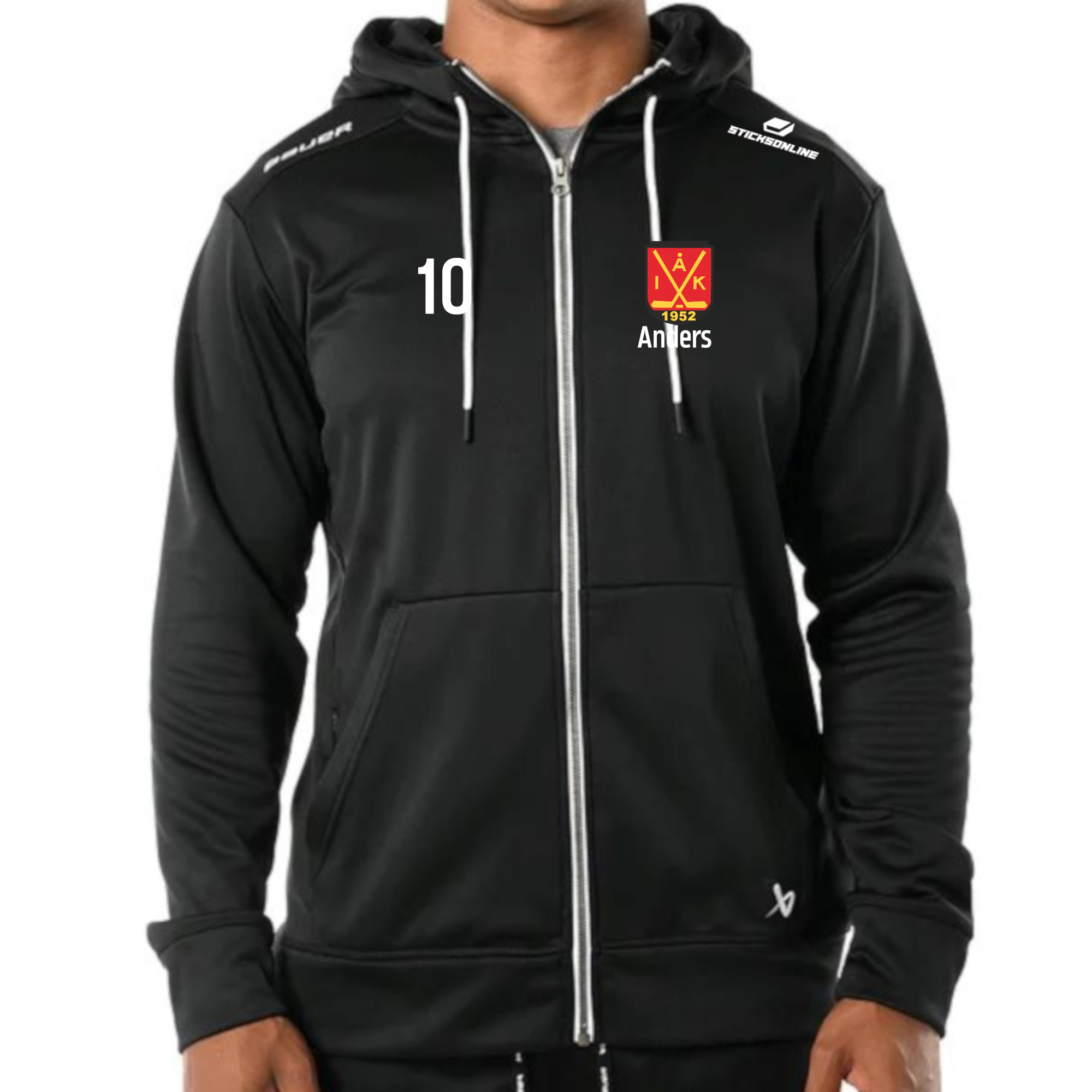 Bauer Team Zip Hoodtröja - Junior (Ånge IK)