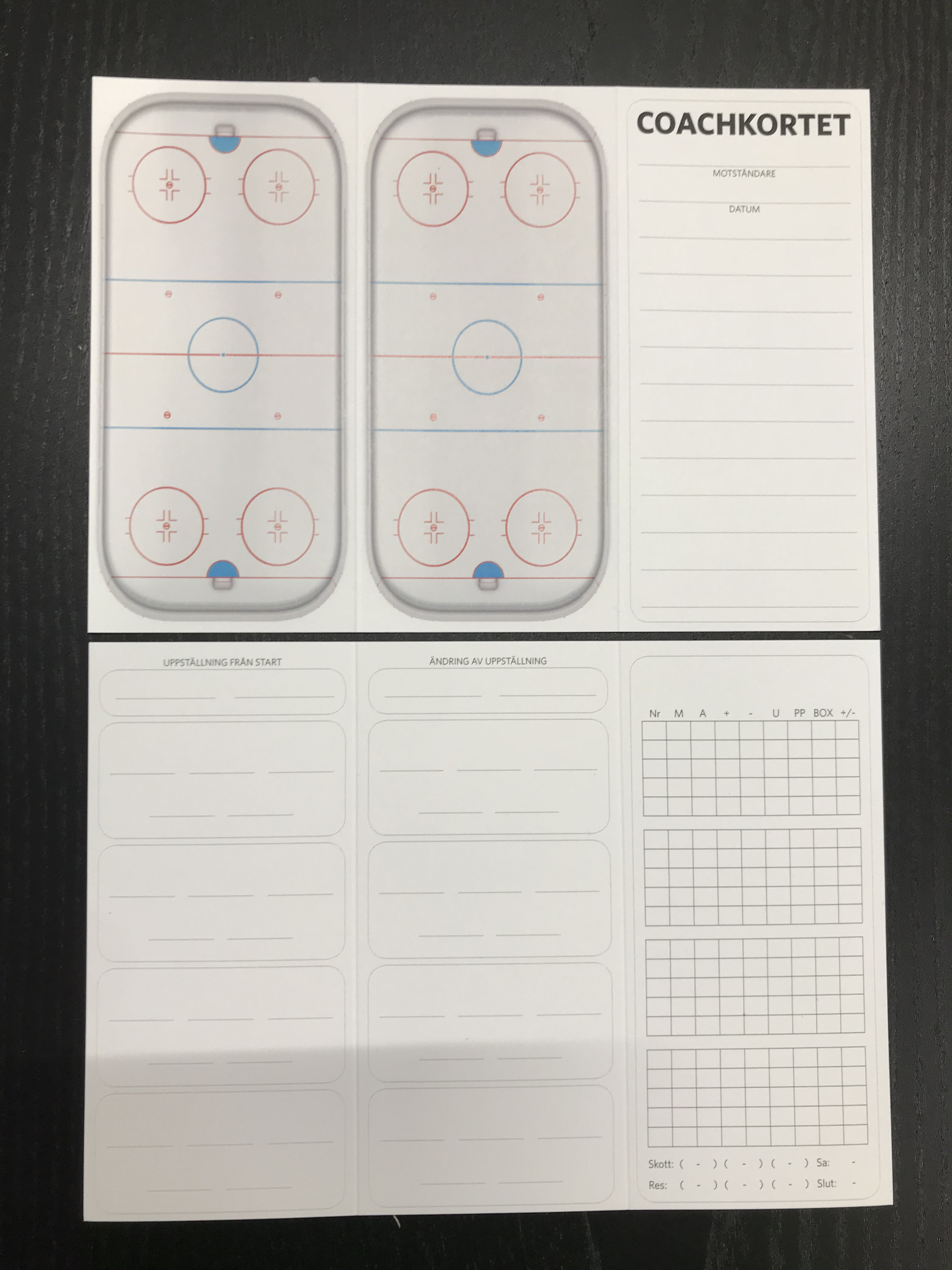 Coachkort Hockey 10-pack - 3