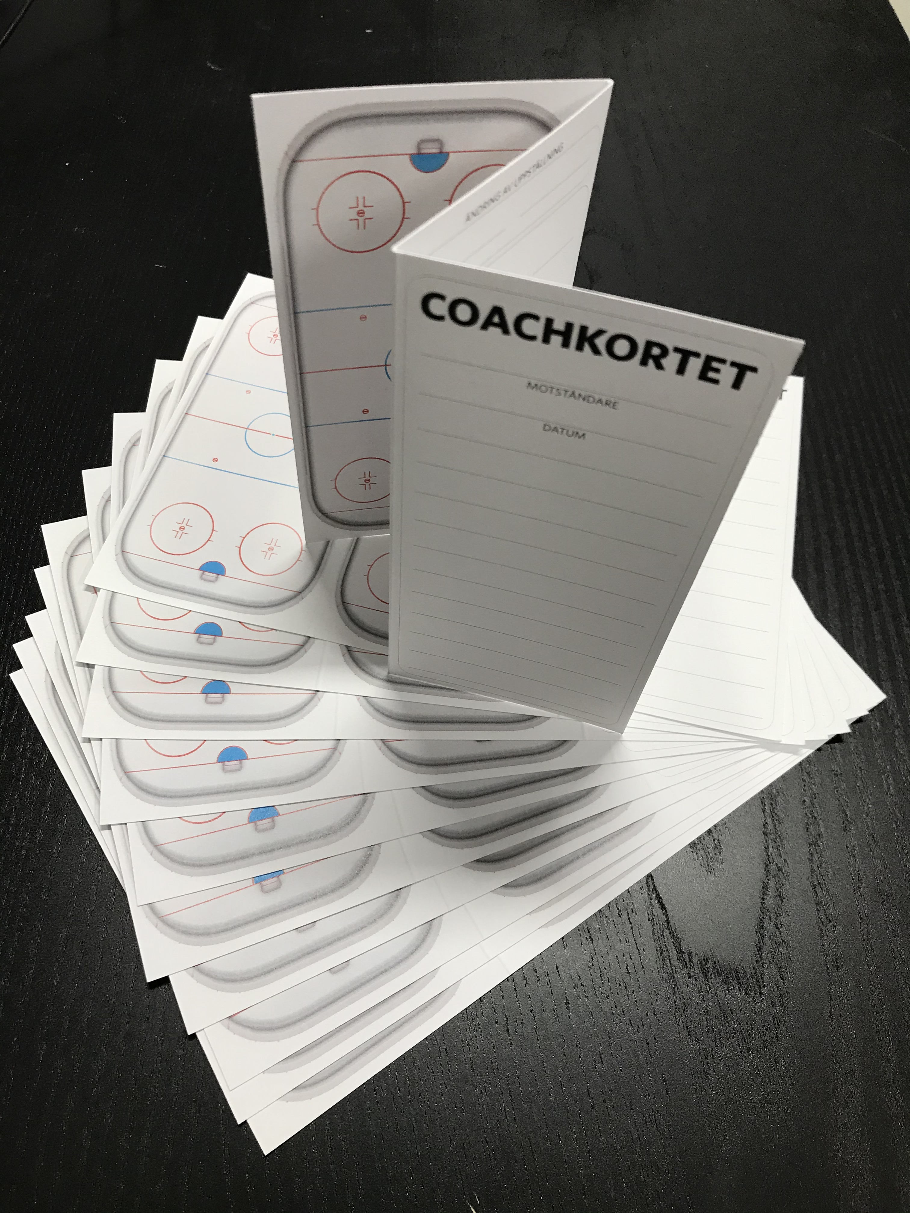 Coachkort Hockey 10-pack