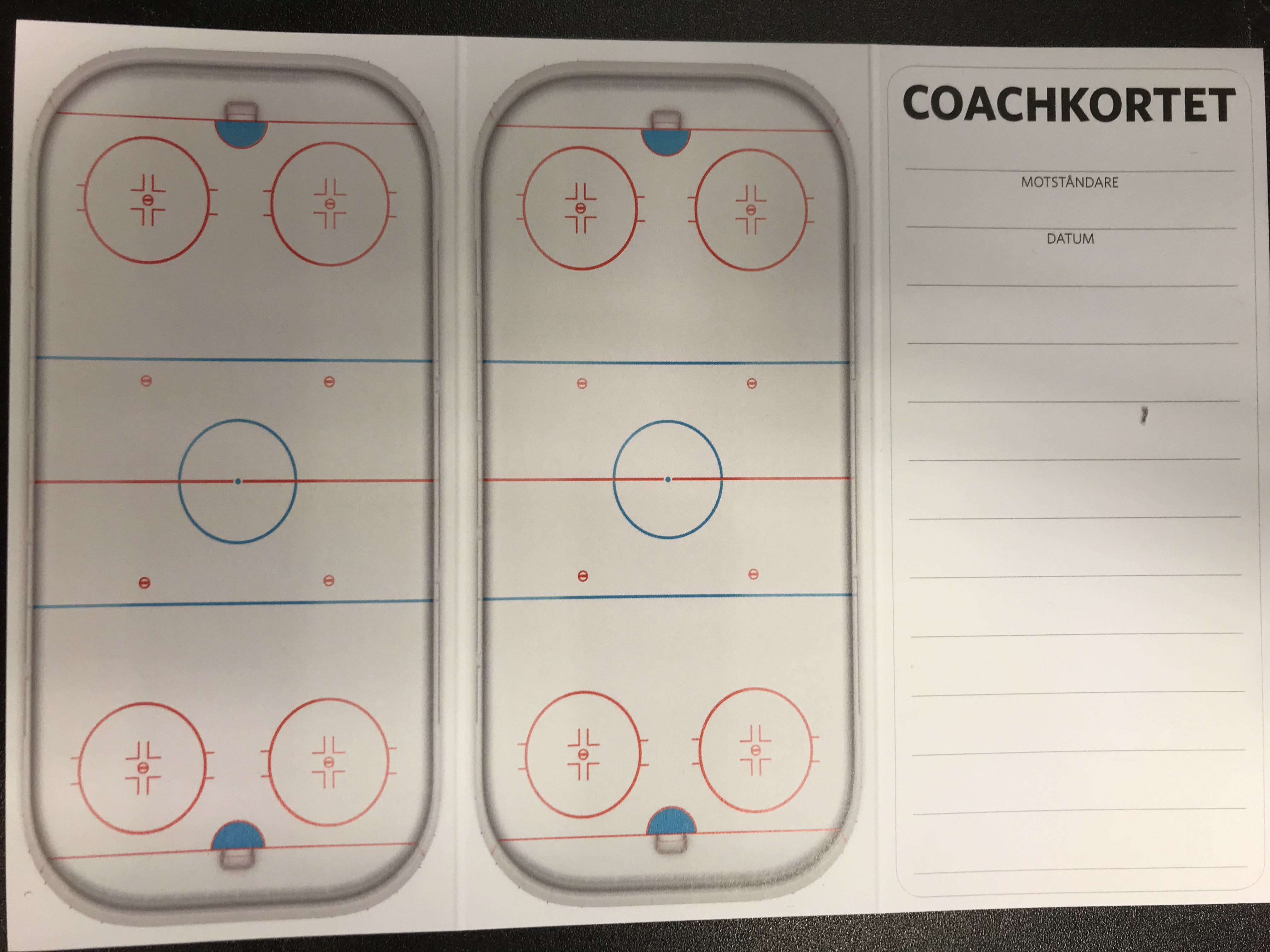 Coachkort Hockey 10-pack - 2