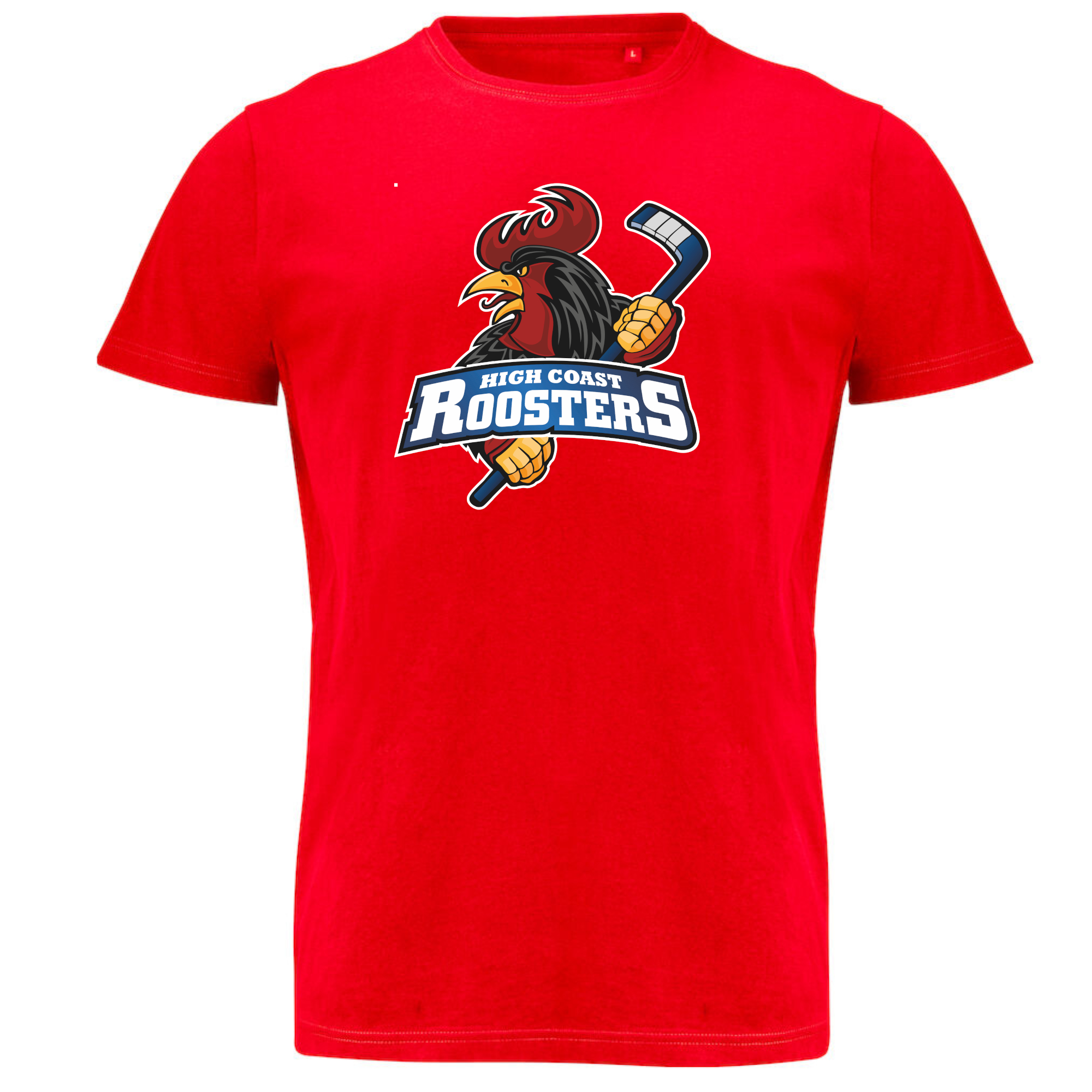 T-shirt Röd (High Coast Roosters)