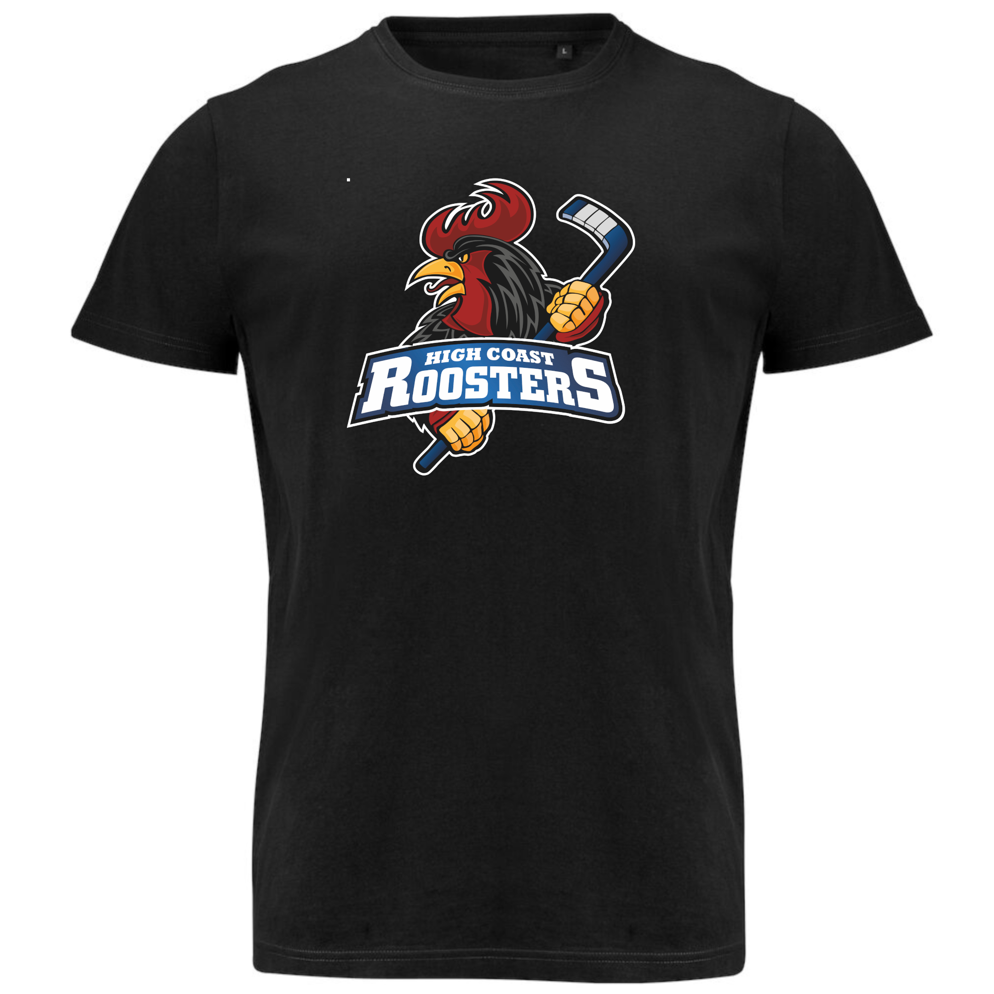 T-shirt Svart (High Coast Roosters)