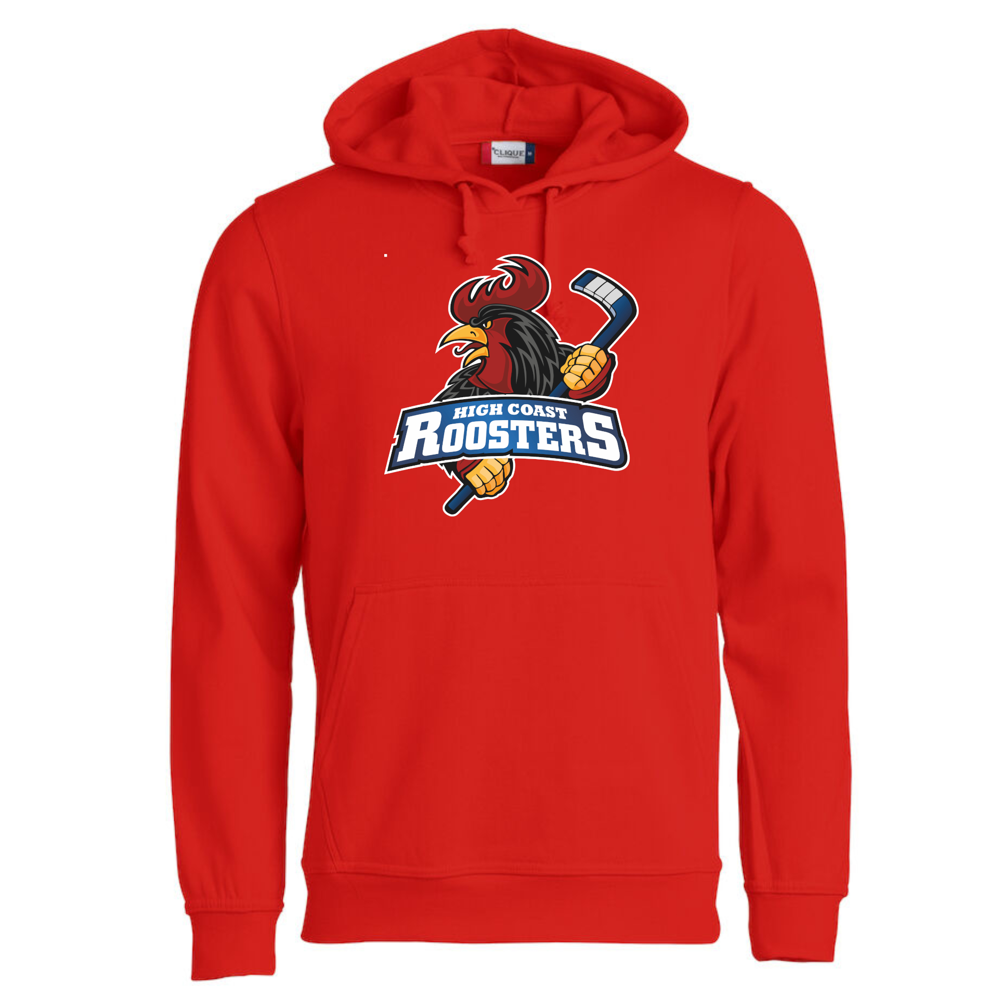 Hood Tröja Röd (High Coast Roosters)