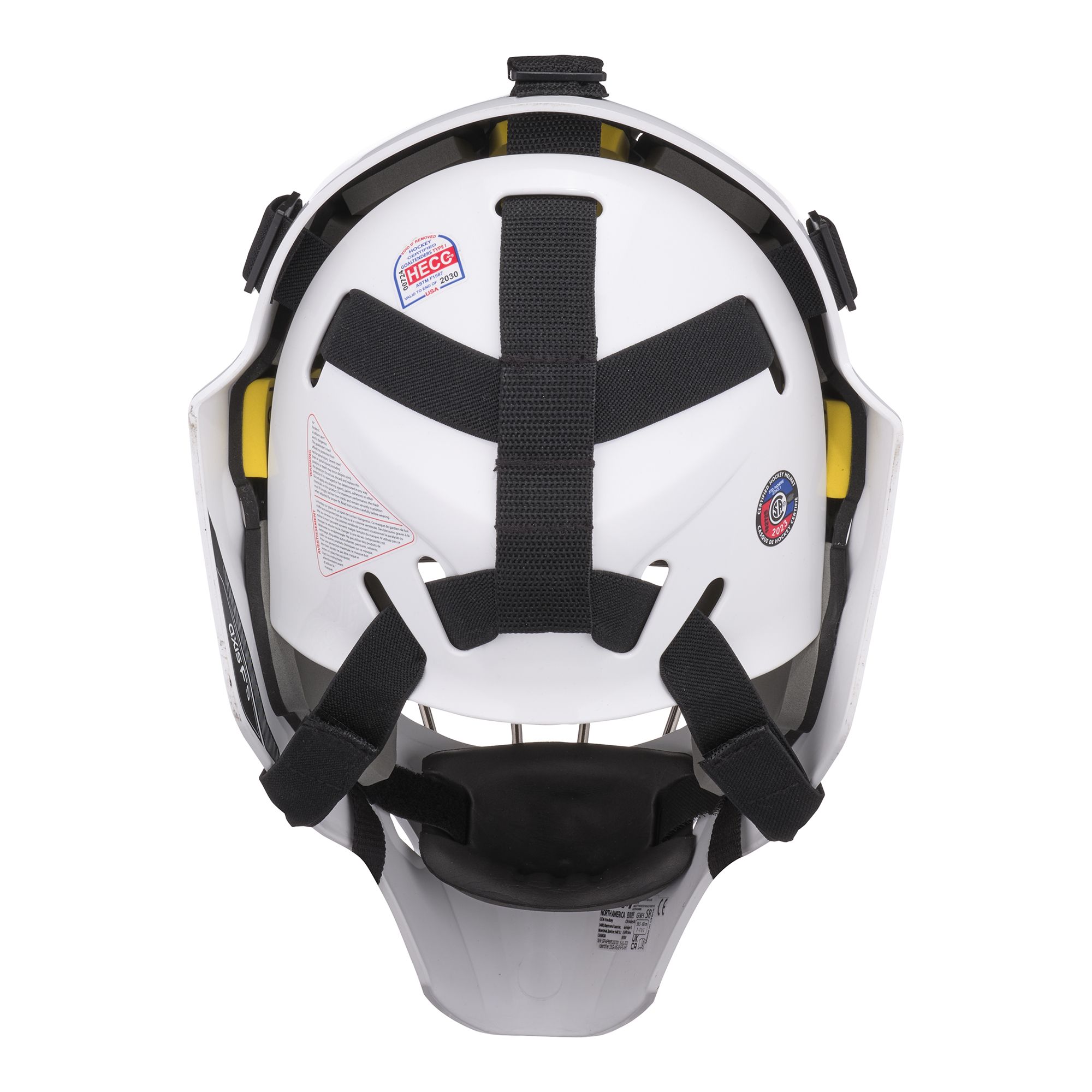 CCM Axis F5 Goal Mask - Yt - 4
