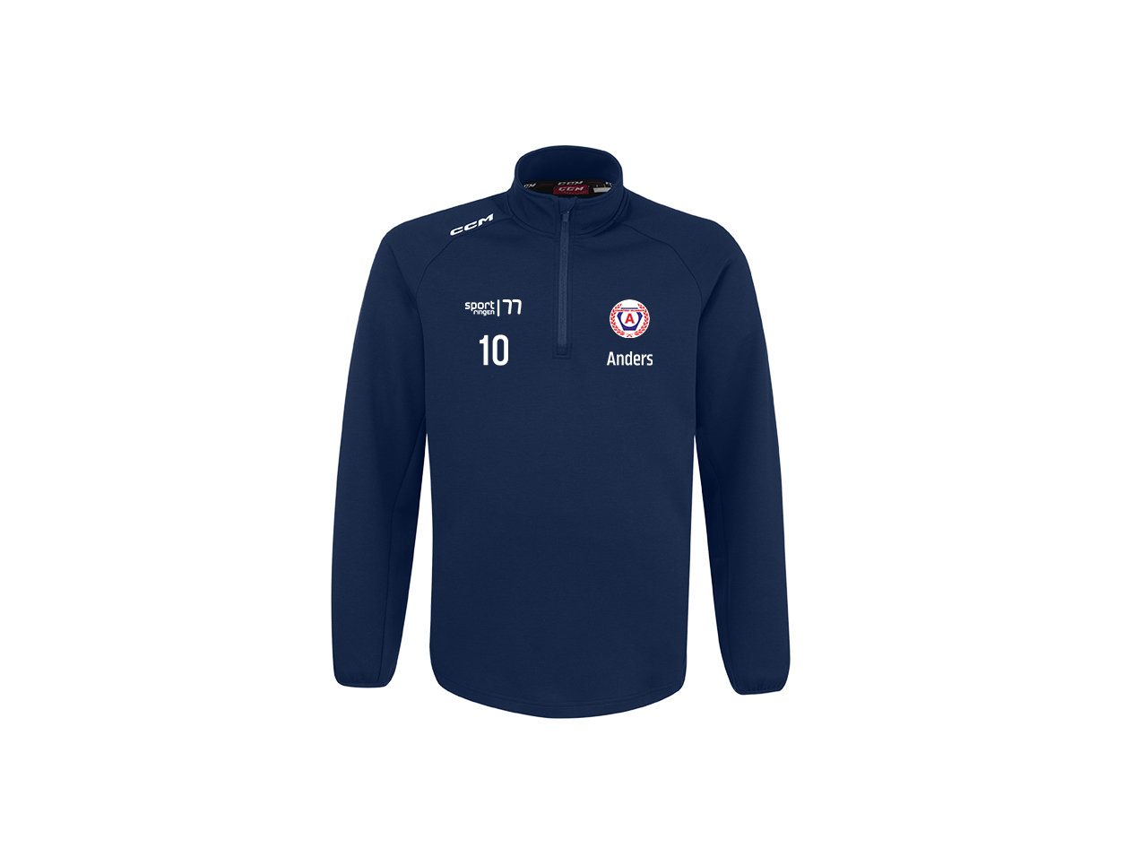 S22 CCM Jogging 1/4 Zip Tröja Junior (Kramfors Alliansen)
