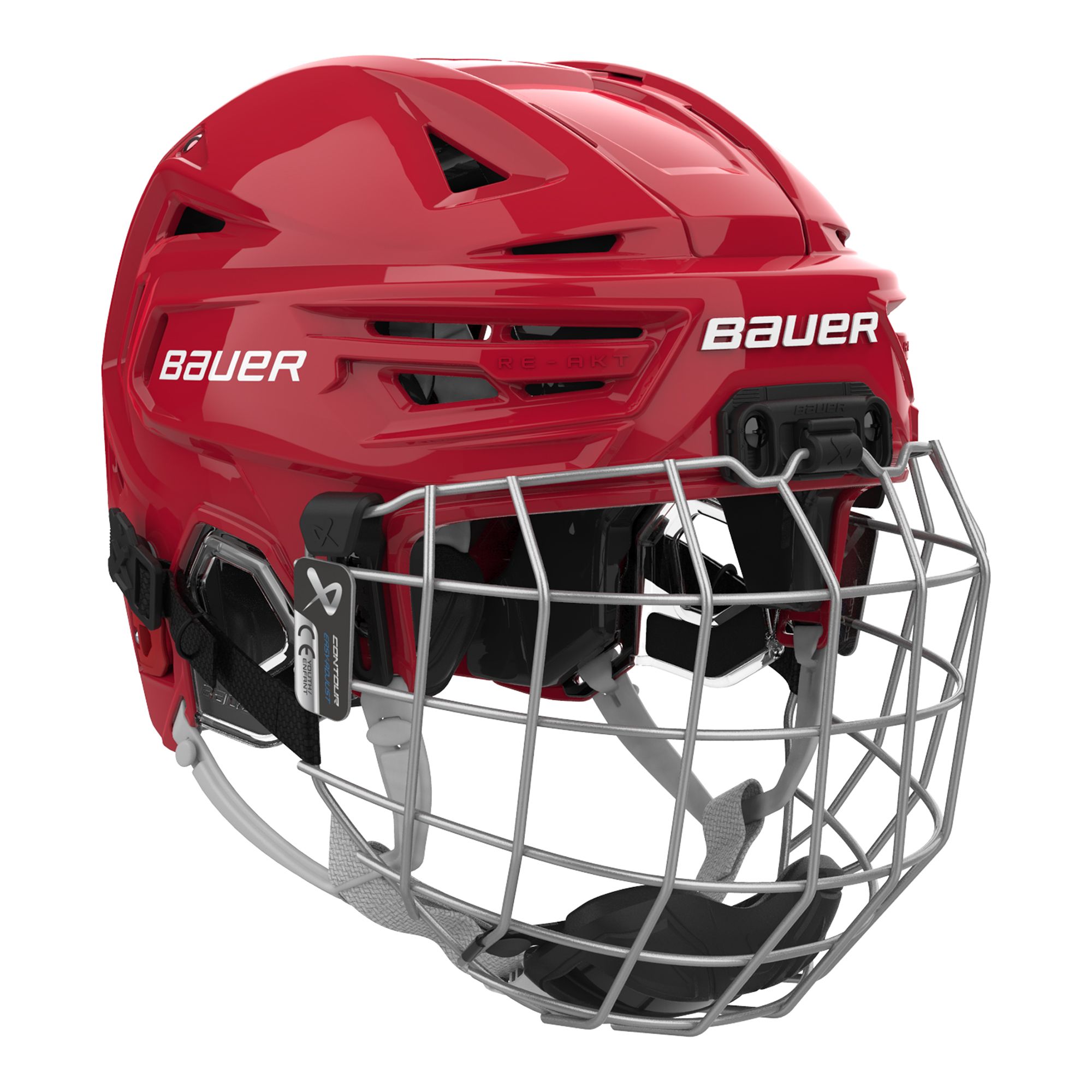 S26 Bauer Re-Akt 155 Hjälm Combo - Yth - 6
