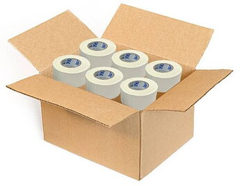 Comp-O-Stik Bred vit tyg tape,  40st box)