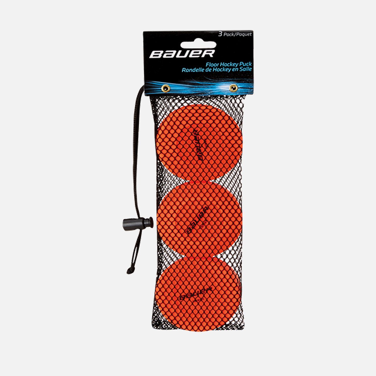 Bauer Floor Hockey Puck 3-Pack - 2